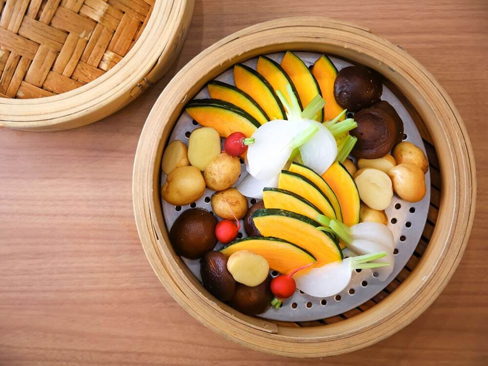 朝食ビュッフェ①