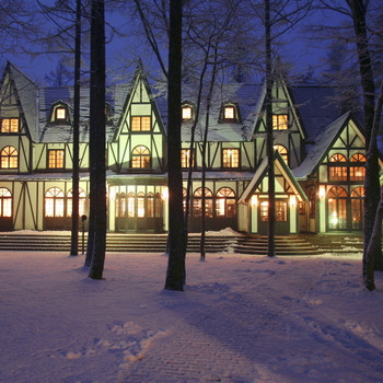 絵本の挿絵みたい。「雪が似合うホテル」がすてき3917372