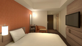 [2名様予約のみ]スタンダード セミダブルルーム Bタイプ 禁煙 (14m²)