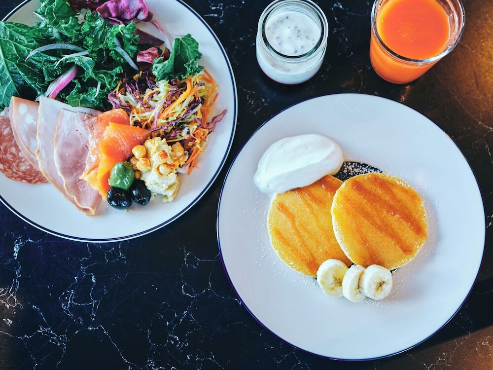 朝食ビュッフェ