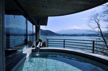 On a special anniversary with your boyfriend, go to a hotel with a spectacular view of Mt. Fuji ♡ 3450313