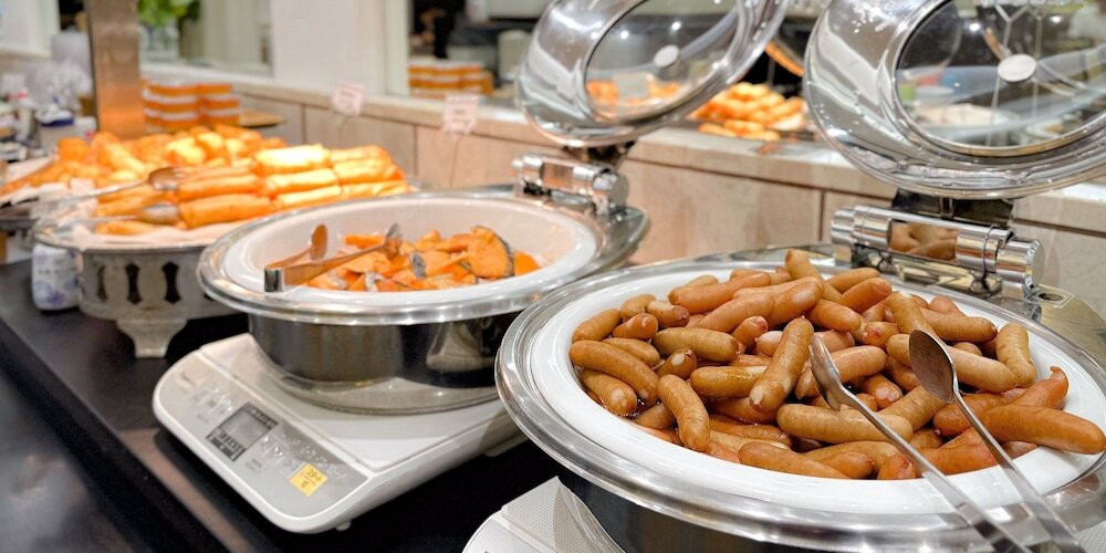 朝食ビュッフェ