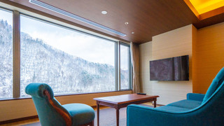 客室温泉展望風呂付ラグジュアリー 牛肉コースディナー 禁煙 (50平米・定員3名)