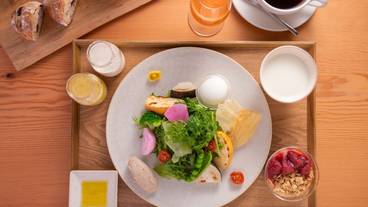 四季花木オリジナル朝食 / 2