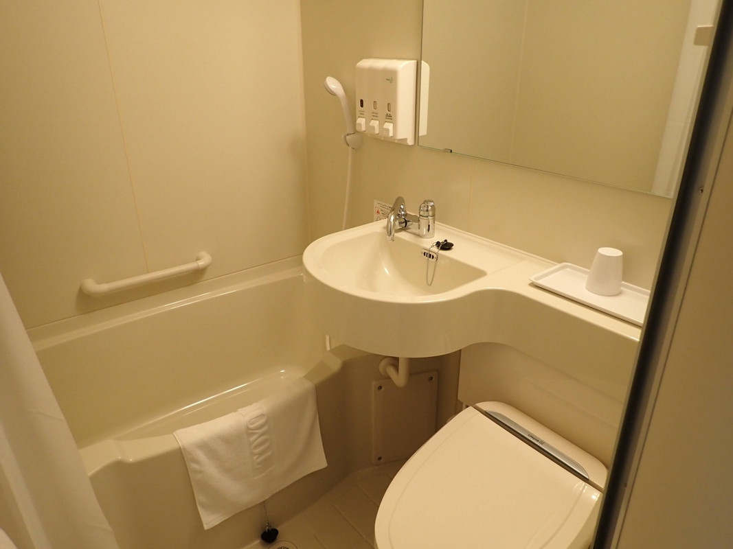 普通な感じのバスルーム