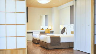 天然温泉 ビューバス付デラックス和洋室（禁煙）