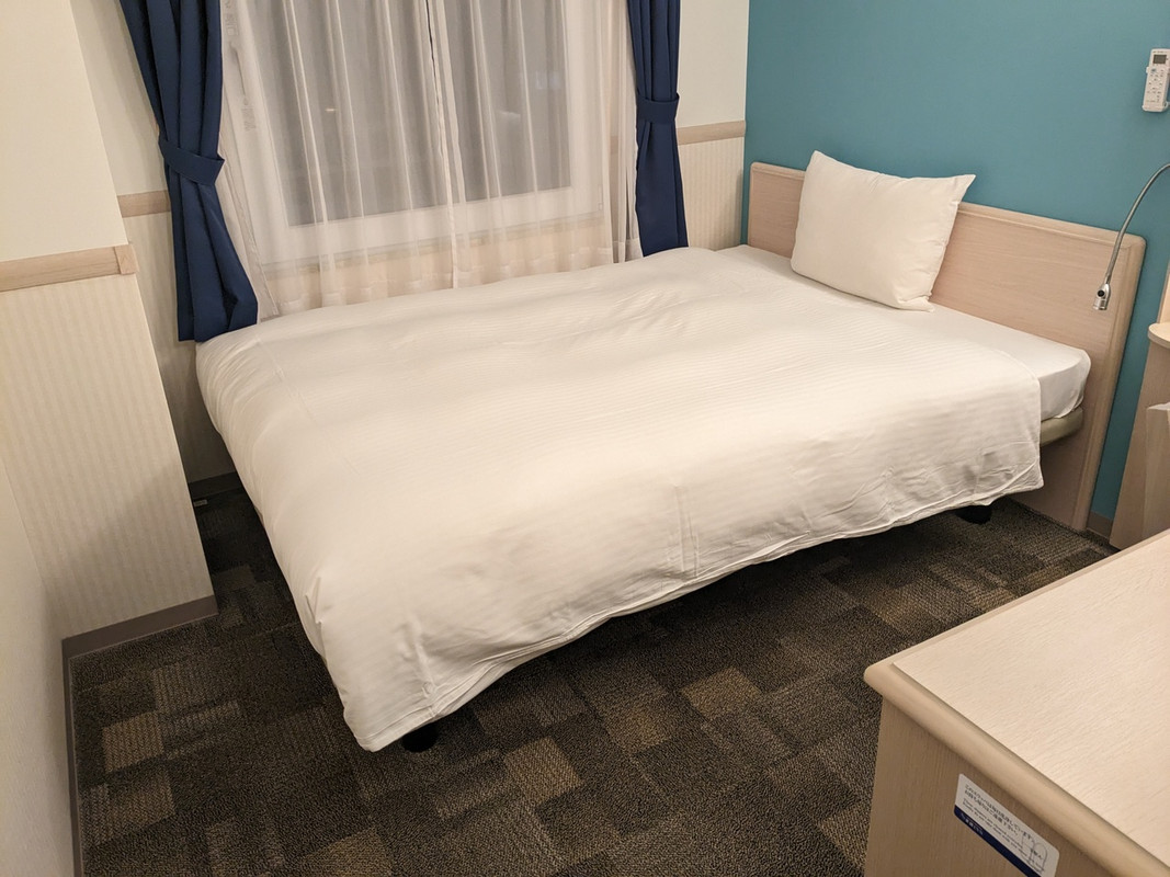 ゆったりしたベッド