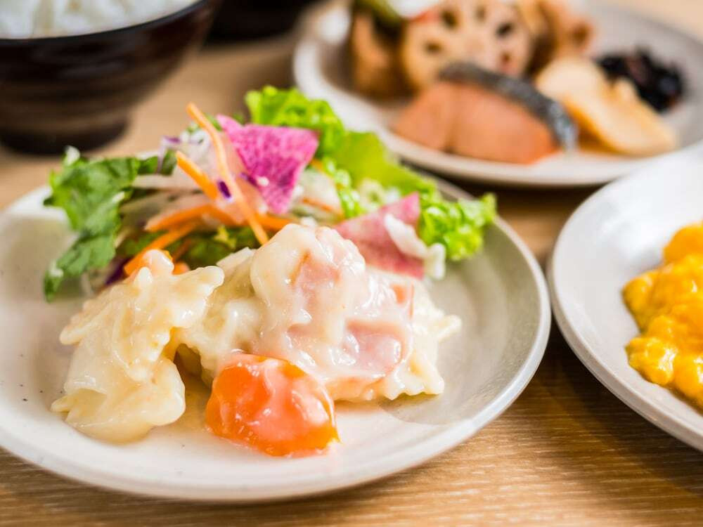 朝食ビュッフェ