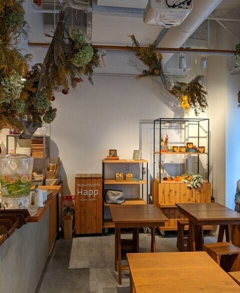 お洒落な丸の内仲通りで
一息するカフェタイム / 3