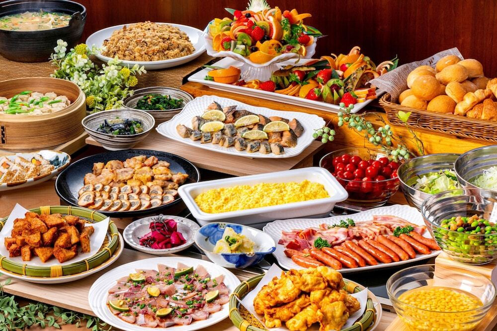 朝食ビュッフェ