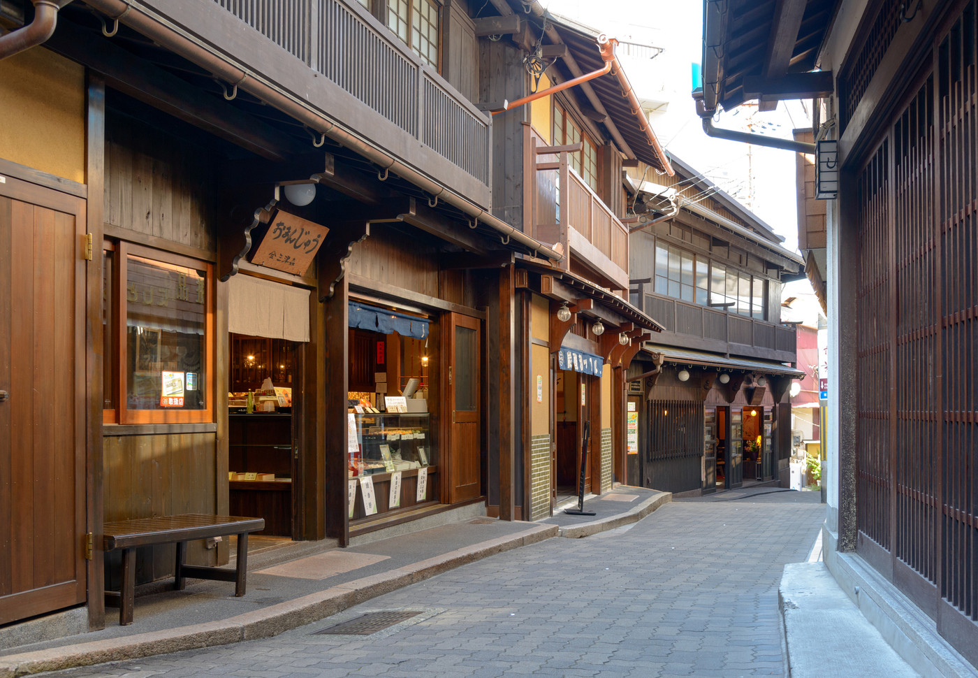 有馬温泉街の景観