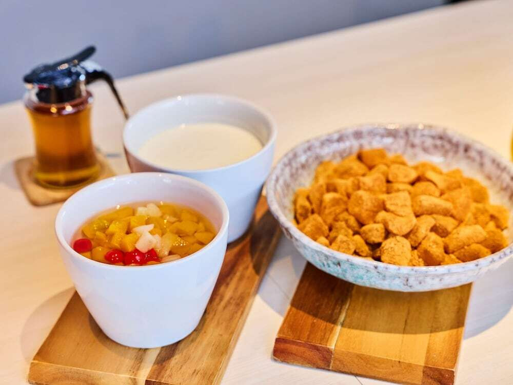 朝食ビュッフェ