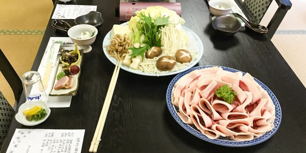 旅館のお食事処