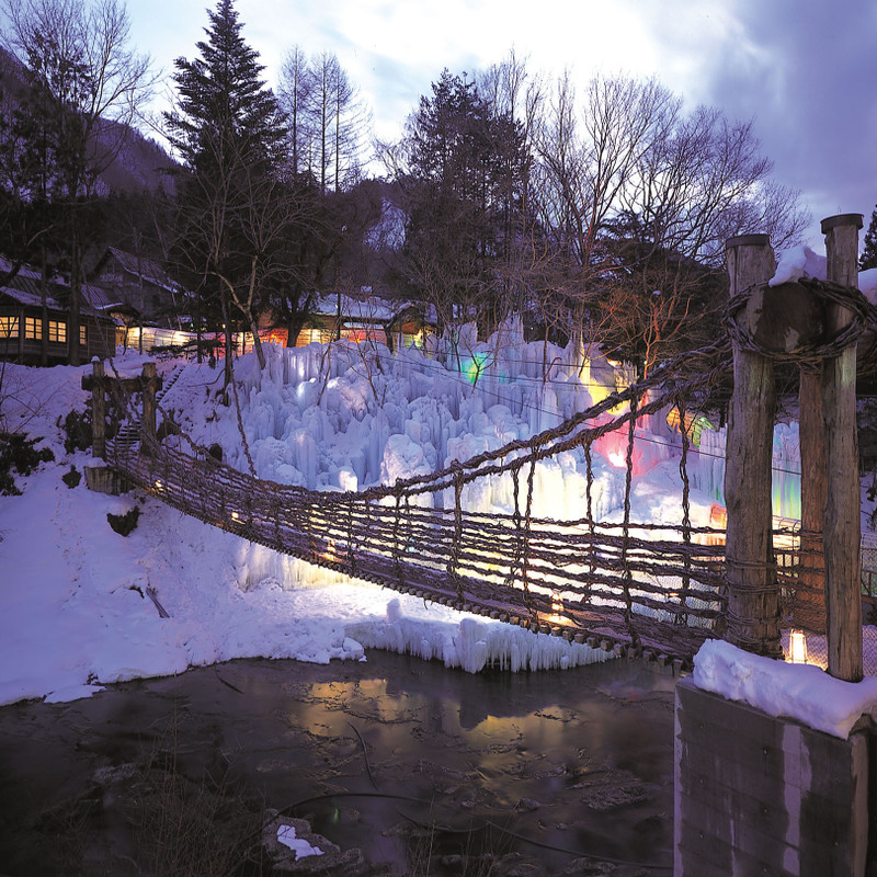 Icefall and Kazura Bridge