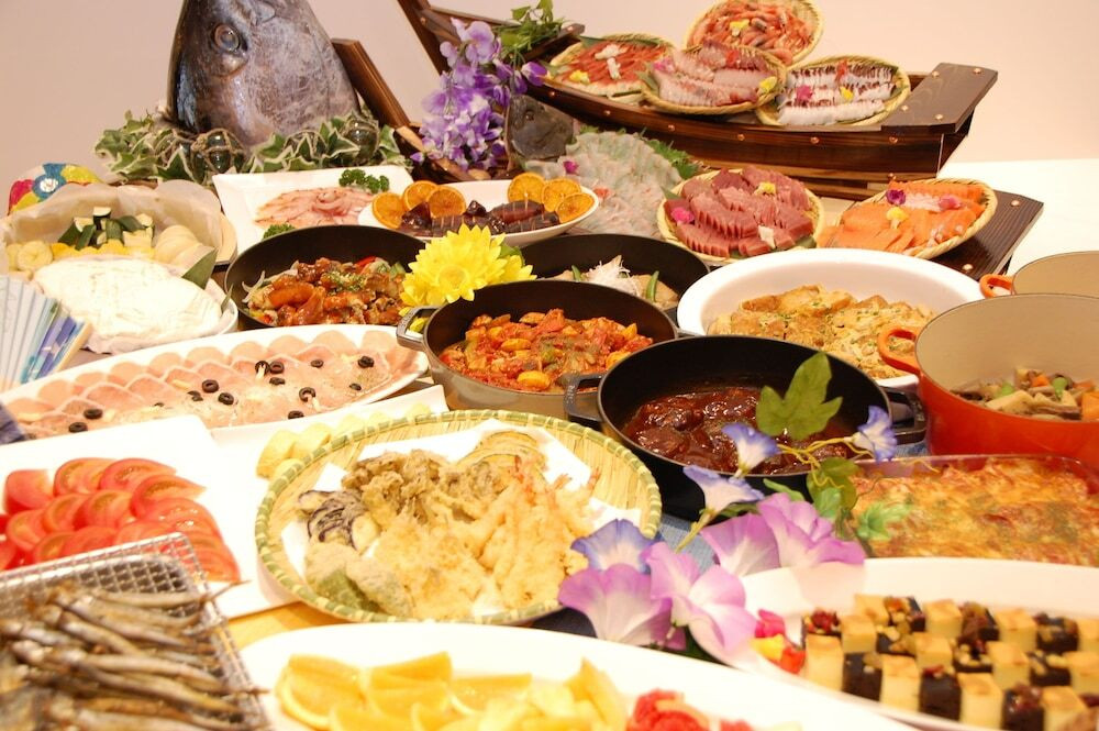 朝食ビュッフェ