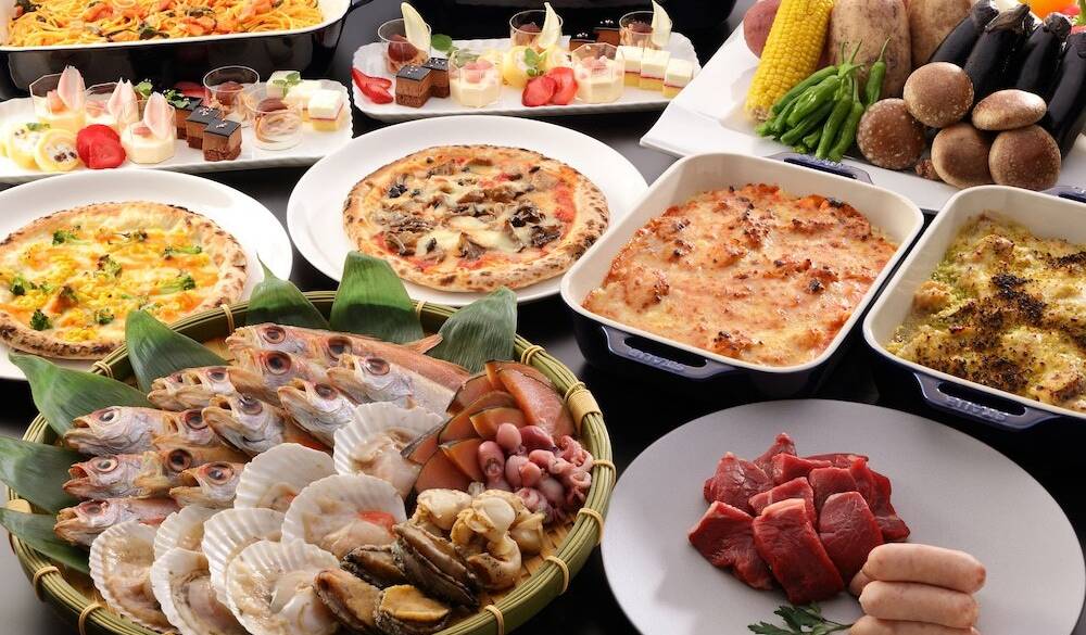 夕食バイキング / 1