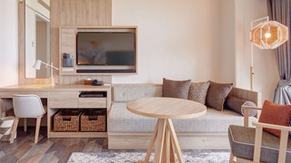 ルーム シングルベッド 2 台 オーシャンビュー (Ocean Wing, Mid Floor)