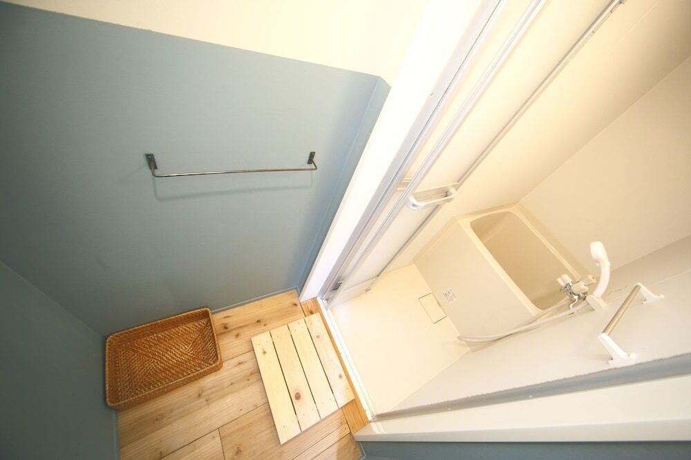 バスルームのシャワー