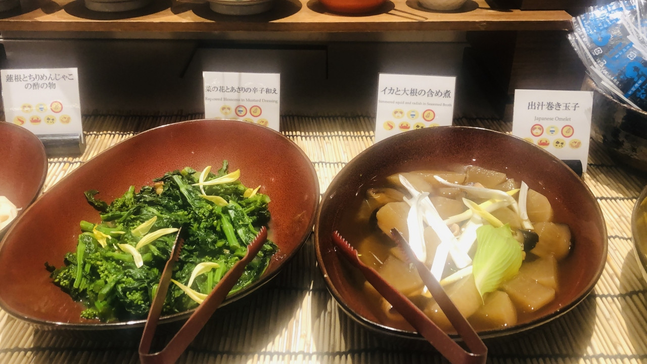 上品で手の込んだお惣菜が沢山