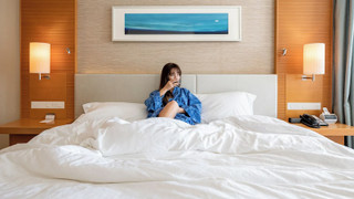 デラックス ルーム キングベッド 1 台