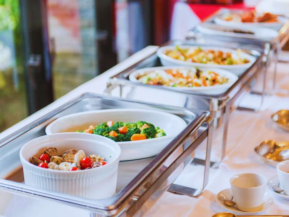 朝食ビュッフェ