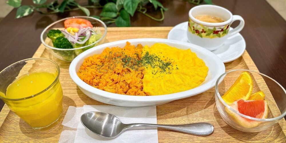 朝食ビュッフェ