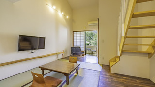 【別邸】露天風呂・ロフト付ツイン和室 禁煙（B棟）