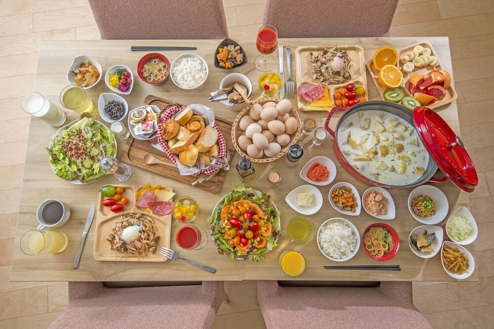 朝食ビュッフェ