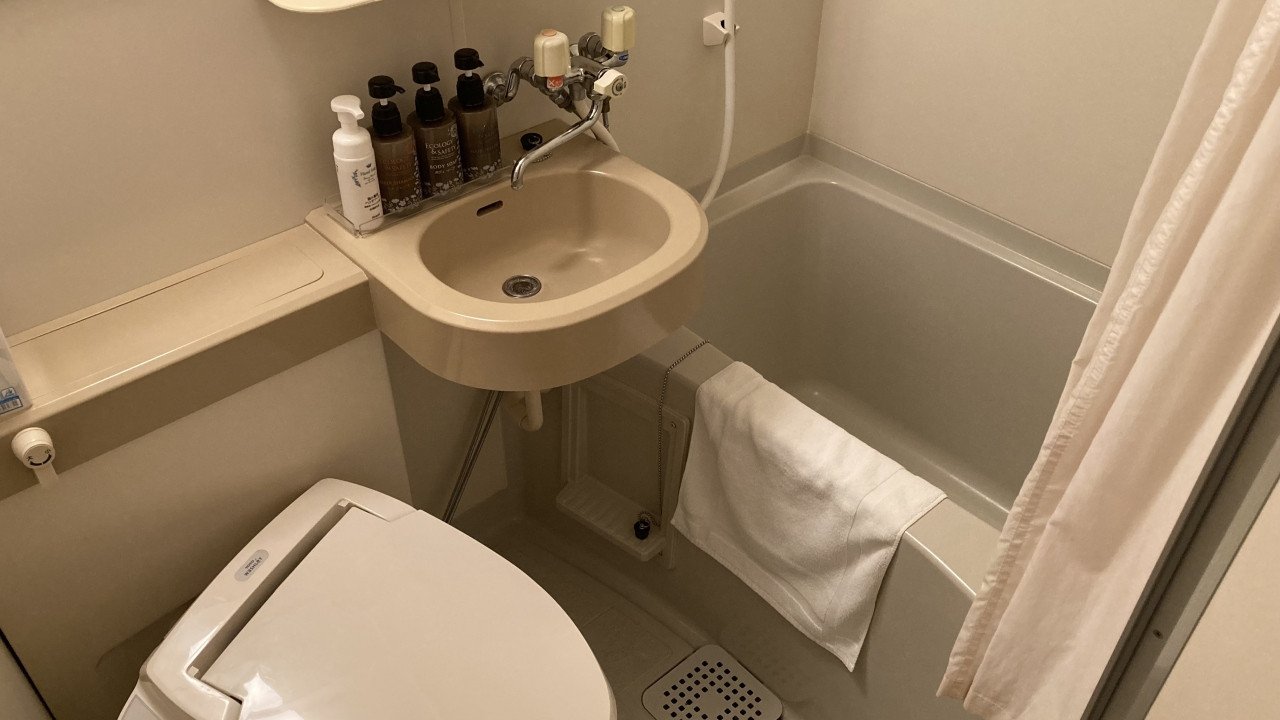 少し古めの設備だが、問題なし