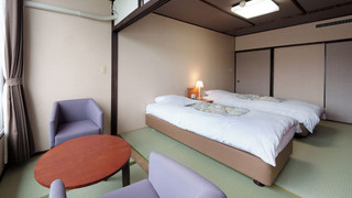 [リバービュー]スタンダード和室8畳ツイン(30sqm/ベッド100cm×2)