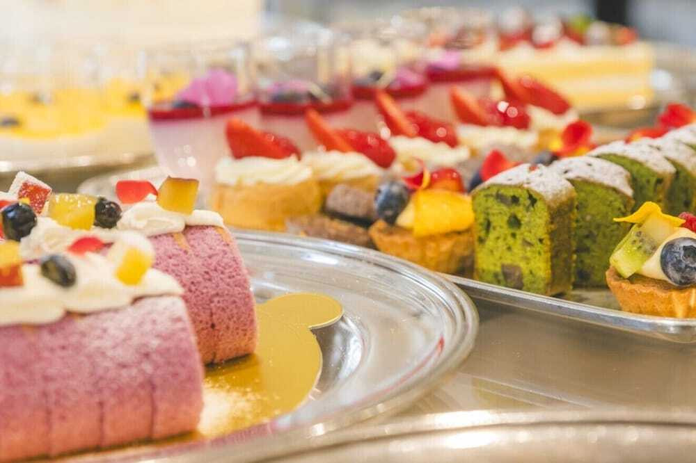 朝食ビュッフェ