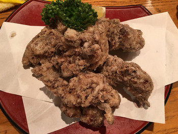 「鳥万」料理 1212932 唐揚げ¥600