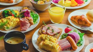 朝食ビュッフェ1 / 1