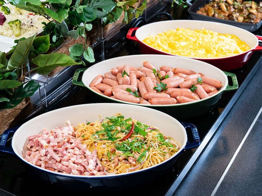 朝食ビュッフェ