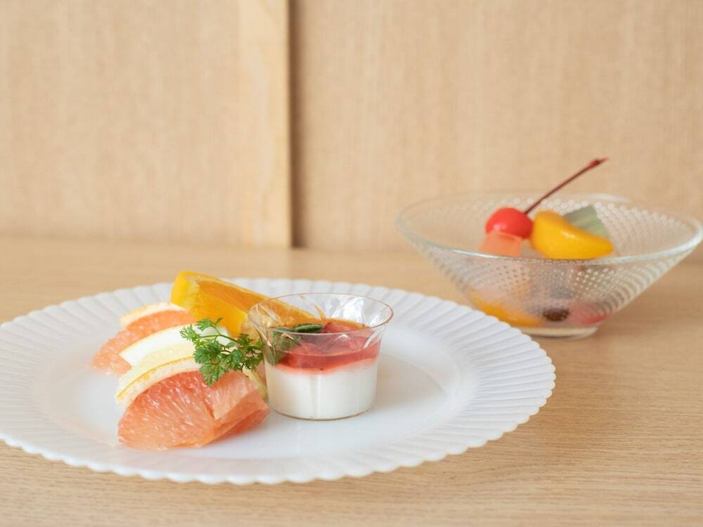 朝食ビュッフェ