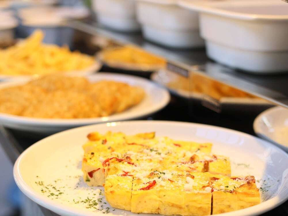 朝食ビュッフェ