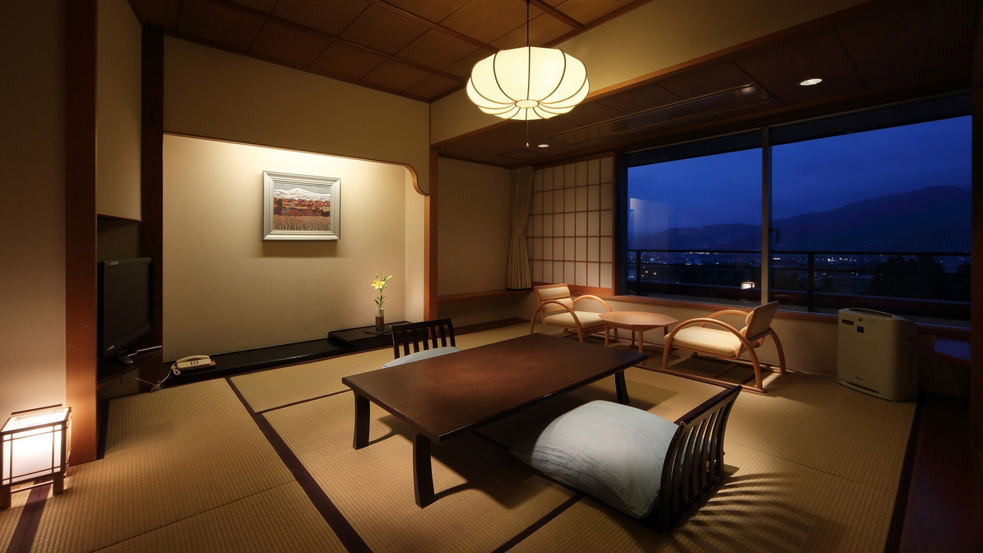 雄大な蔵王連峰や夜景が楽しめる展望大浴場4251568