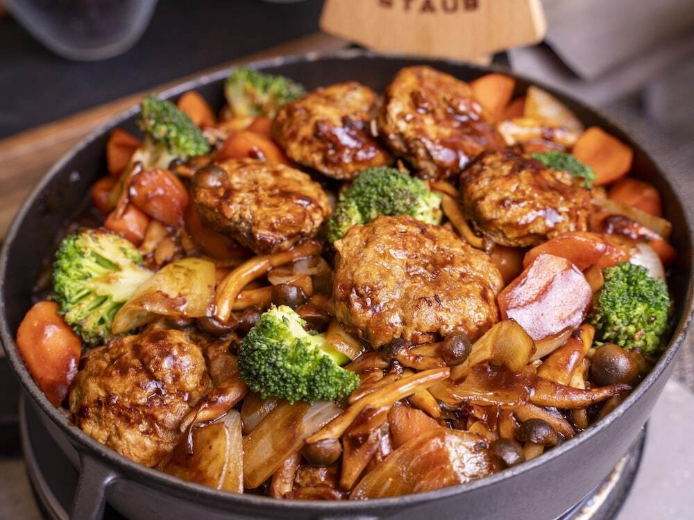 朝食ビュッフェ