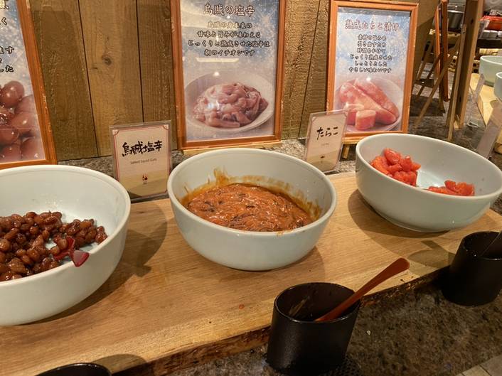 朝食ビュッフェ メニュー例③ / 4