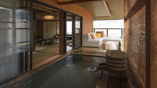 和室 デラックススイート 露天風呂付