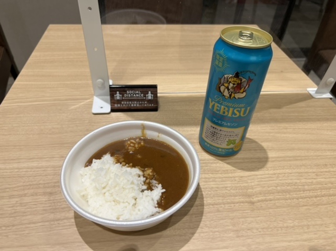 サービスのカレー