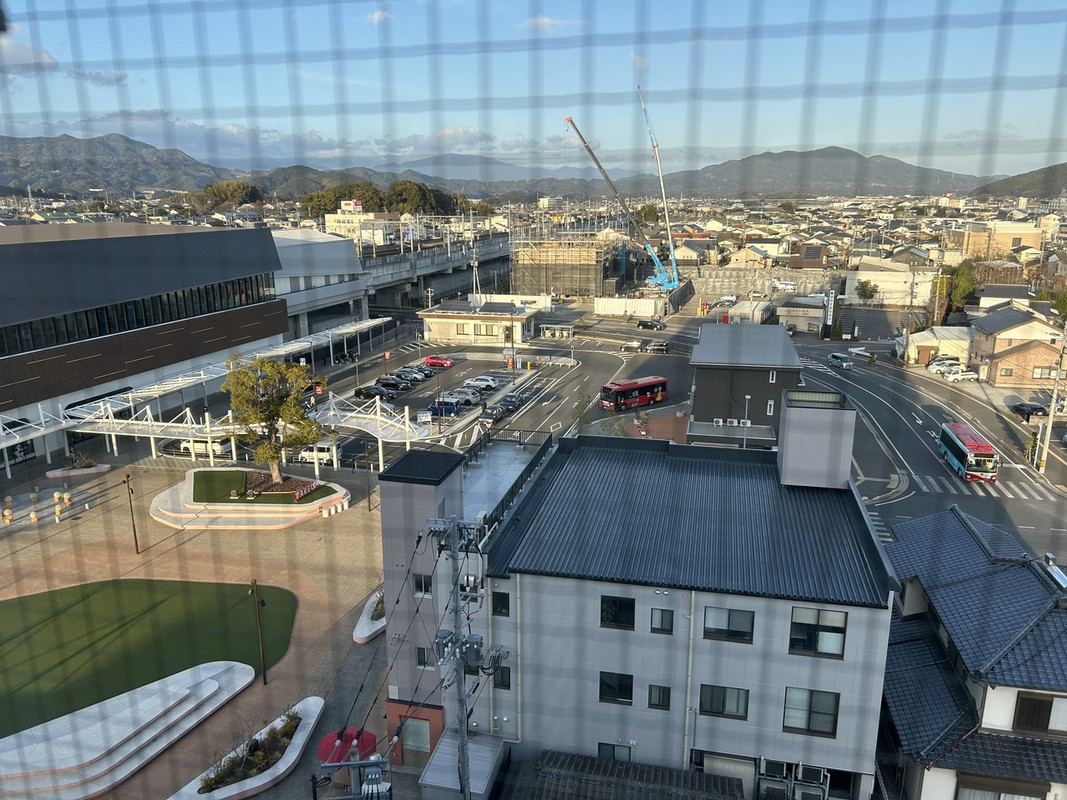 本館9階からの眺めです