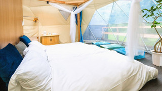 グランピング (ドームテント) 半露天風呂付 禁煙