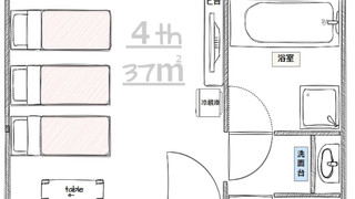 トリプルルーム 禁煙