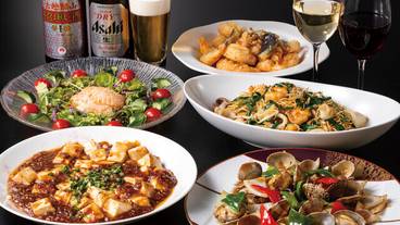 中国料理「南園」 料理一例 / 2