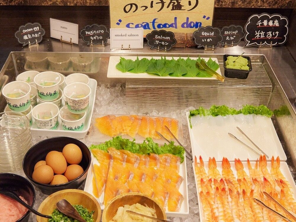 朝食ビュッフェ