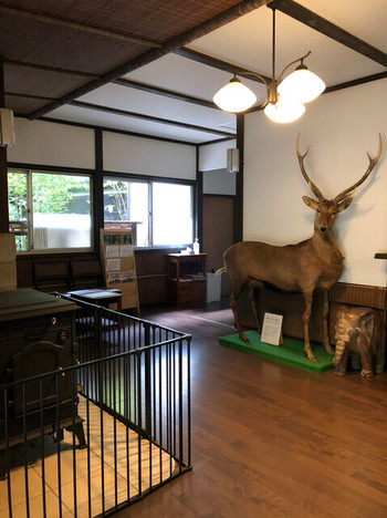 「かぶと湯温泉 山水楼」 内観 130549048 フロント前