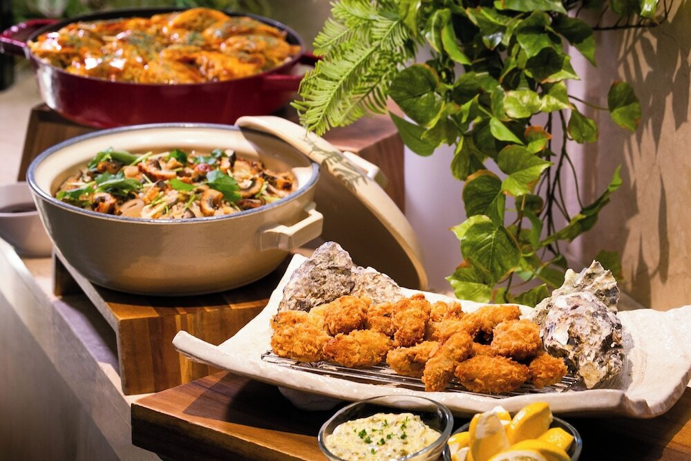 朝食ビュッフェ