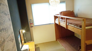 トリプルルーム 共用バスルーム (チェックイン午後10時まで)