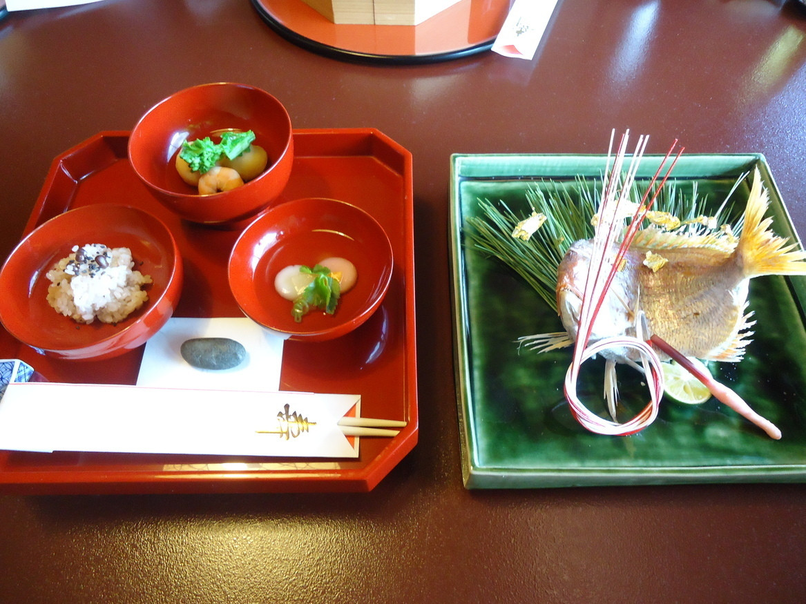 「東京 芝 とうふ屋うかい」料理 810600 お食い初め膳